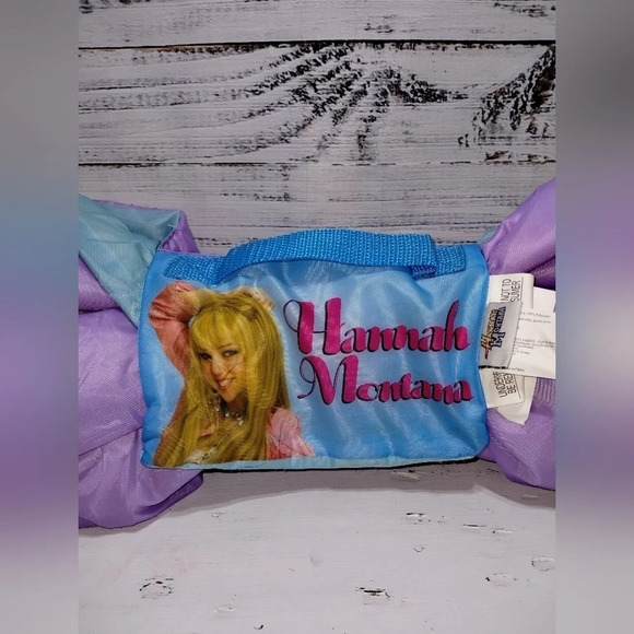 Disney Hannah Montana Miley‎ Cyrus Roll-Up Travel Comforter Blanket - Picture 3 of 5